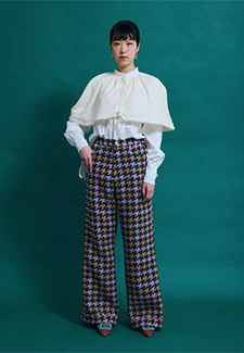 ZoZIO-25AW-collection_Flagblouse_Checkpants